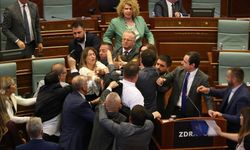 Kosova Meclisi'nde kavga çıktı