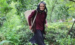 78 yaşındaki Emine Aydın'ın ördüğü sepetler Artvin Marka Ürünler Mağazası'nda alıcı buluyor