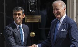 ABD Başkanı Biden NATO Zirvesi öncesi İngiltere Başbakanı Sunak'la görüştü