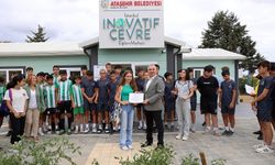 İÇEM’de atölyelere katılan öğrenciler sertifikalarını aldılar