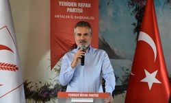 Yeniden Refah Partili Kılıç, partisinin Antalya İl Divan Toplantısına katıldı