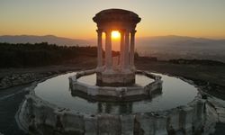 Kibyra, gün doğumunda dron ile görüntülendi