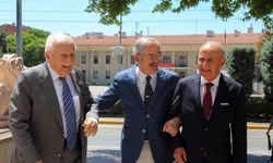 Çetin ve Erdem’den Büyükerşen’e nezaket ziyareti