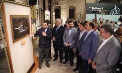Konya'da "Kelime-i Tevhid Hat Sergisi" sanatseverlerle buluştu