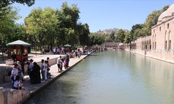 Şanlıurfa'da sıcak hava etkisini sürdürdü
