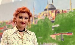Ressam Alev Özas, dev İstanbul tablosunu 100 günde tamamlayacak