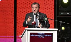Bakan Osman Aşkın Bak, milli güreşçileri tebrik etti
