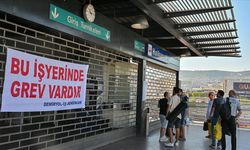 İzmir'de metro ve tramvay işçilerinin grevi sürüyor