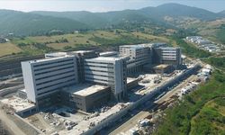 Samsun Şehir Hastanesinin kaba inşaatı tamamlandı