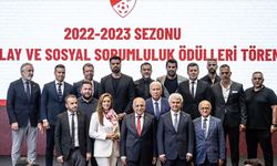 2022-2023 sezonu Fair Play ve Sosyal Sorumluluk Ödülleri Töreni düzenlendi