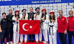 Milli para tekvandocular, Paris'te 5 madalya kazandı