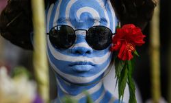 Bali'de geleneksel Ngerebeg ritüeli