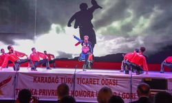 Karadağ'da Cumhuriyet'in 100. yılı kutlamaları kapsamında "Anadolu Ateşi" gösterisi