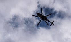 Yunanistan'da sivil bir helikopter Eğriboz Adası sahilinde denize düştü