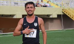 Milli atlet Salih Korkmaz, 5 bin metre yürüyüşte Türkiye rekorunu geliştirdi