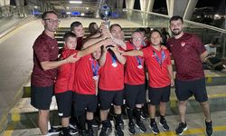 Down Sendromlu Futsal Milli Takımı oyuncuları Avrupa şampiyonluğunu değerlendirdi: Sözümüzü tuttuk