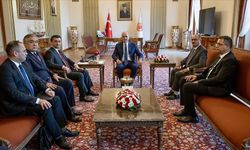 TBMM Başkanı Kurtulmuş, Özbekistan Dışişleri Bakanı Bahtiyar Saidov ve beraberindeki heyeti kabul etti