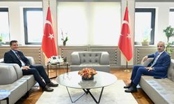 Ulaştırma ve Altyapı Bakanı Uraloğlu KKTC'li mevkidaşı Arıklı ile görüştü