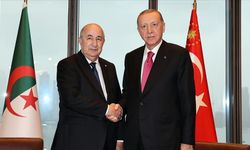 Cumhurbaşkanı Erdoğan, Cezayir Cumhurbaşkanı Tebbun ile görüştü