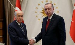 Cumhurbaşkanı Erdoğan, MHP Genel Başkanı Bahçeli ile bir araya geldi