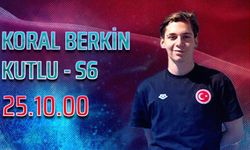 Milli para yüzücü Koral Berkin Kutlu, İtalya'da ikinci oldu