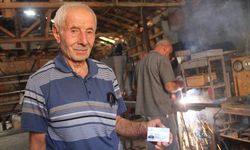 Çorum'un 71 yıllık demir ustası Kazım Keçik "Yaşayan İnsan Hazinesi" listesine girdi