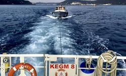 Yavuz Sultan Selim Köprüsü açıklarında sürüklenen tekne kurtarıldı