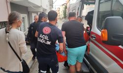 Bursa'da elektrik akımına kapılan çift hastaneye kaldırıldı