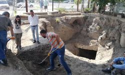 Mersin'de "oda mezar" bulunan alanda kurtarma kazısına başlandı
