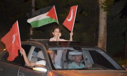 Kahramanmaraş'ta "Filistin'e Yola Çık" konvoyu düzenlendi