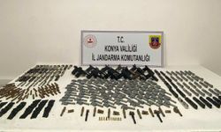 Konya'da 5 tabanca ele geçirildi