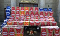 Hatay'da kaçak 1 milyon 700 bin makaron ele geçirildi