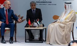 TBMM Başkanı Kurtulmuş, BAE Federal Ulusal Konseyi Başkanı Ghobash ile görüştü