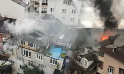 Esenler ilçesinde korku dolu anlar! Evini ateşe verdi