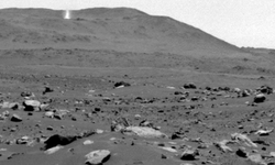 Perseverance, Mars'ta toz kasırgasını görüntüledi