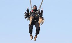 Jandarmanın arama kurtarma köpeği "Maça", zorlu operasyon bölgelerine paraşütle inecek