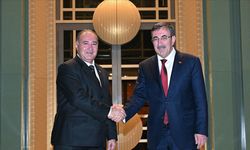 Cumhurbaşkanı Yardımcısı Yılmaz, Türkmenistan Bakanlar Kurulu Başkan Yardımcısı Atdayev ile görüştü