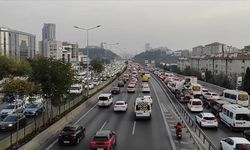 İstanbul'da trafik yoğunluğu yüzde 80'i aştı