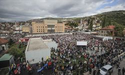 Bosna Hersek'te, İsrail'in Gazze'ye yönelik saldırıları protesto edildi