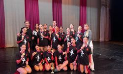 Türk dansçılar Kuzey Makedonya’daki yarışmada birinci oldu