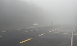 Bolu Dağı'nda sis etkisi