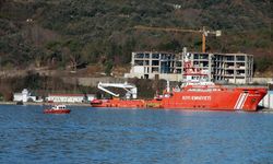 Zonguldak'ta batan geminin kayıp personellerini arama çalışmaları sürüyor