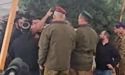 Gazze'de öldürülen İsrailli askerin cenazesinde olay çıktı