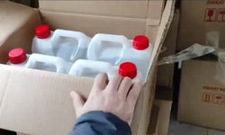 Çengel-6 Operasyonu'nda 1 ton 56 litre etil alkol ele geçirildi