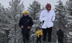 Erkek Boks Milli Takımı, kar kış demeden olimpiyatlara hazırlanıyor