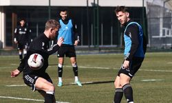 Beşiktaş, kupadaki Antalyaspor maçının hazırlıklarını sürdürdü