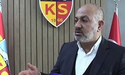 Kayserispor Kulübü Başkanı Çamlı: Futbol adına güzel 5 tane gol var