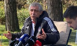 Beşiktaş Teknik Direktörü Fernando Santos konuşuyor