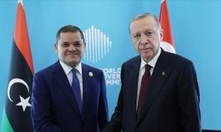 Cumhurbaşkanı Erdoğan, Libya Başbakanı Dibeybe'yi kabul etti
