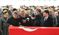 Şehit pilotlar Cemil Gülen ve Levent Öztürk son yolculuklarına uğurlandı